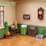 Retro 80s Miniature Furniture Customizable Decorative Ornament Dollhouse DIY Accessory Desktop Small Display Piece Resin Craft - Image 4
