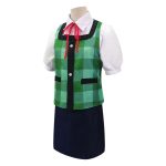 Xinboyuan Animal Friends Cosplay Costume Adult Stage Performance Checkered Shirt Set Ideal for Festival and Party Accessory