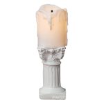 Roman Column Candle Customizable Decorative Ornament Photography Background Prop Resin Craft Ideal for Ins Decoration