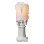 Roman Column Candle Customizable Decorative Ornament Photography Background Prop Resin Craft Ideal for Ins Decoration