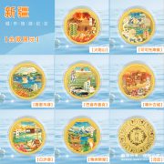 In Stock Xinjiang Commemorative Coin Metal Badge Flame Mountain Kanas Lake Multiple Scenic Spots Optional Creative Tourism Wholesale - Image 2