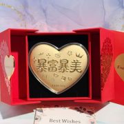 Custom Metal Medal Badge Heart Shaped Gold Gift Pancake for Mother's Day and Valentine's Day Investments Collectibles Small Gifts - Image 3