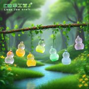 微景观创意夜光文玩葫芦 园艺造景diy装饰品挂配件迷你桌面小摆件 - Image 2