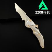 三角洲行动周边影锋蝴蝶折叠刀甩手刀怜悯之刃合金玩具模型未开刃 - Image 3