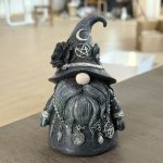 Gothic Gnome Customizable Decorative Resin Craft Desktop Miniature Ornaments Unique Home Decor Artwork