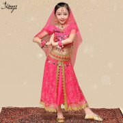 Huayu Children's Indian Stage Performance Costume New Style Belly Dance Ensemble Adult Stage Performance Costume - Image 4