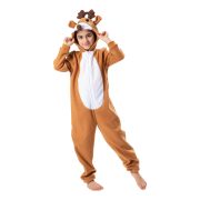 2024 New Christmas Deer Onesie Pajamas for Kids Stage Performance Costumes Holiday Atmosphere Reindeer Animal Play Clothes - Image 2
