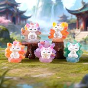 New Creative Customizable Decorative Resin Ornament Nine-Tailed Fox Desk Decoration Trendy Plaything Office Desktop Decoration - Image 4