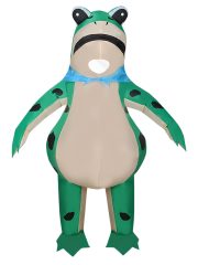 Inflatable Frog Costume Adult Stage Performance Halloween Role-playing Prop Animal Theme Party Costume - Image 5