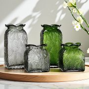 复古玻璃花瓶欧式家居装饰品摆件玻璃花器酒吧KTV样板间软装花瓶 - Image 5