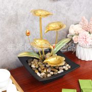 Home Decor Cross-Border New Style Flowing Water Fountain Ornament for Entrance Living Room TV Cabinet Wealth Attracting Decoration - Image 5