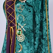 Adult Stage Performance Costume Witch Cosplay Medieval Style Wilhelmina Dress for Halloween and Other Themed Events - Image 5