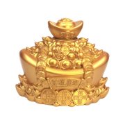 2026 Wealth Attracting Gold Coin Ornament Custom Metal Medal Badge Office Living Room Desktop Decorations Prosperous Year - Image 5