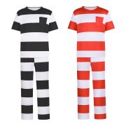 Adult Stage Performance Costume Penguin Man Cosplay Suit Workwear Overalls Festival Party Role-playing Prisoner Outfit - Image 2