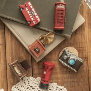 Retro Mini Resin Creative Nostalgic Old Style Phone Radio Decorative Model American Desktop Decoration Customizable Ornament - Image 4