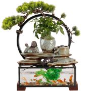 Creative Flowing Water Fountain Ornament Recirculating Water Car Fish Tank Home Office Desktop Opening Moving Gift - Image 6