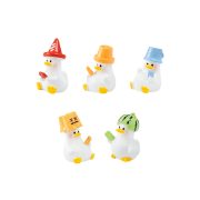 Adorable Miniature Customizable Decorative Ornaments Toy Duckmelon Grapes Perfect for Dollhouse DIY Decoration Accessories - Image 5
