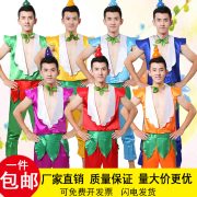 Duckweed Brothers Performance Outfits Children's Cartoon Parent-Child Clothes Adult Stage Performance Anime Outfits - Image 2