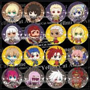 Fate/EXTELLA Custom Metal Medal Badge Q Version Seba Archimedes Unnamed Karna Pendant Collectible Souvenir