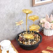 Cross-Border Home Office Desktop Entrance Opening Gift Circular Wealth Flowing Water Fountain Ornament - Image 4
