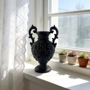 Customizable 3D Printed Baroque Elegant Vintage Style Home Decor Flower Vase Statue Ornament Gift - Image 4