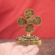 八方来财风生水起风车摆件家居装饰财源广进小风扇开运礼物工艺礼 - Image 3