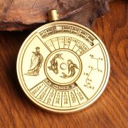Custom Metal Keychain Millennium Calendar Personalized Pendant Lock Engraving Advertising Gift Decoration Metal Crafts - Image 3