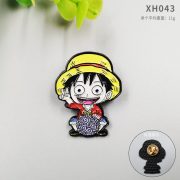 Custom Metal Medal Badge Cartoon Anime Characters Logo Design Road Fly Monkey King Naruto Cat Zinc Alloy Engraving - Image 3