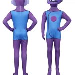 Wild Alien Small Ouni Children's Jumpsuit Home Oh Boov Headset Cosplay Costume Halloween Cross-Border Children's Wear
