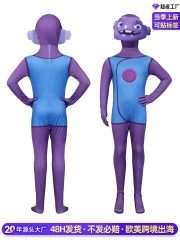 Wild Alien Small Ouni Children's Jumpsuit Home Oh Boov Headset Cosplay Costume Halloween Cross-Border Children's Wear