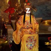 New Year Opening Ceremony Cosplay Costume Adult Stage Performance Hanfu Round Neck Robe Men Women Full Set Delivery - Image 5