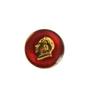 Large Thick Custom Metal Badge Pinback Button President Mao Zedong Head Portrait Ideal for Tourism Gifts and Memorials - Image 5