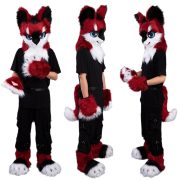 Custom Dog Headwear Japanese Style Furry Culture Anime Costume Popular Net Red Design Ideal for Role Play Events - Image 3