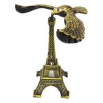 Creative Anti-Gravity Balance Eagle Eiffel Tower Model Metal Office Desk Decorations Miniature Metal Crafts Custom Medals Badges