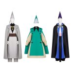 Magic Workshop尖帽子 Cosplay Stage Performance Costume Adult Magic Performer Clothing for Anime Shows and Stage Acts