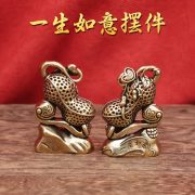 Bronze Custom Metal Medal Badge Home Office Decorations Wealth Attraction Business Opening High-end Decoration Items