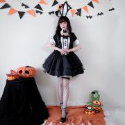 Sexy Bunny Girl Short Skirt Adult Stage Performance Costume For Night Club Bar DS Stage Halloween Christmas Performance - Image 4