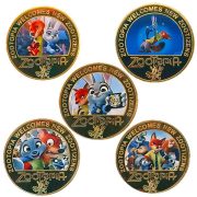 Madagascar Animal City Commemorative Coin Custom Metal Medal Badge Collectible Gift Colorful Gold Play Money - Image 5
