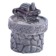 Customizable Decorative Ornaments Succulent Plant Pot Resin Stone Grinding DIY Handmade Craft Landscape Miniature Bonsai