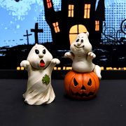 Halloween Decorative Ornaments Customizable Witch Ghost Tree Sprite Cute Desktop Creative DIY Miniature Landscape Gifts Home - Image 2