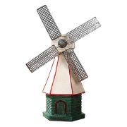 Nordic Creative Retro Decorative Ornament Customizable Dutch Windmill Miniature for American Home Living Room Bar Bedroom Decoration