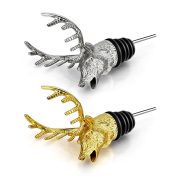 Authentic German Deer Head Wine Pourer High-End Red Wine Aerator Home Decor Business Gifts Custom Metal Medal Badge - Image 6