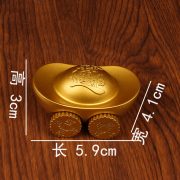 Creative Alloy Metal Mini Car Ornaments Custom Metal Medal Badge For Men And Women Small Mobile Decorations Lucky Charm - Image 4