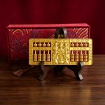 金色算盘一响黄金万两五路财神算盘财神到开业企业礼物礼品摆件
