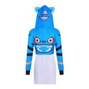 Blue Devil Cat Tiger Sweatshirt Adult Stage Performance Costume K-POP Star Hunter Magic Girl Cosplay Halloween Performance Clothes - Image 4