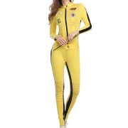 Yellow One-Piece Suit Cosplay Costume for Adults Stage Performance Halloween Kill Bill Bride Theme - Image 2