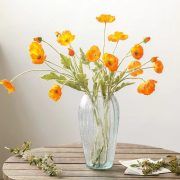 Creative Wholesale Vintage Large Flower Vase Simple Transparent Water Fresh Roses Wealthy Bamboo Flower Vase Living Room Desktop Decoration - Image 2