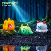 Adorable One-Eyed Ghost Monster Doll Customizable Decorative Resin Ornament for DIY Micro Landscape Decoration - Image 3
