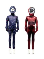 Halloween Horror Monster Cosplay Suit Adult Stage Performance Costume Tight Fitting One-Piece Role-Playing Outfit For Kids And Adults - Image 2