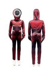 Halloween Horror Monster Cosplay Suit Adult Stage Performance Costume Tight Fitting One-Piece Role-Playing Outfit For Kids And Adults - Image 3